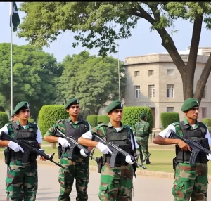 Cadets undergoing training at the Pakistan Military Academy Cadets undergoing training at the Pakistan Military Academy