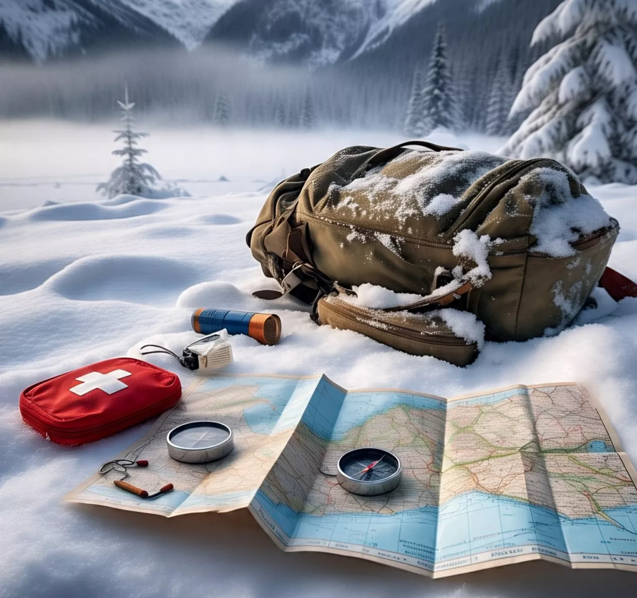 Essential Items for Snowy Adventure 1 Essential Items for Snowy Adventure