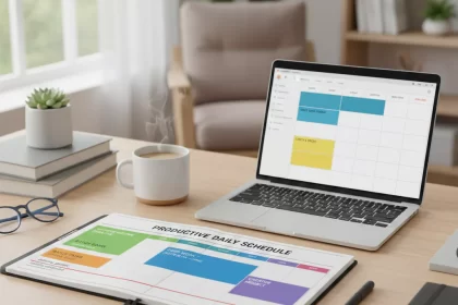 Productive Daily Schedule 1 Productive Daily Schedule